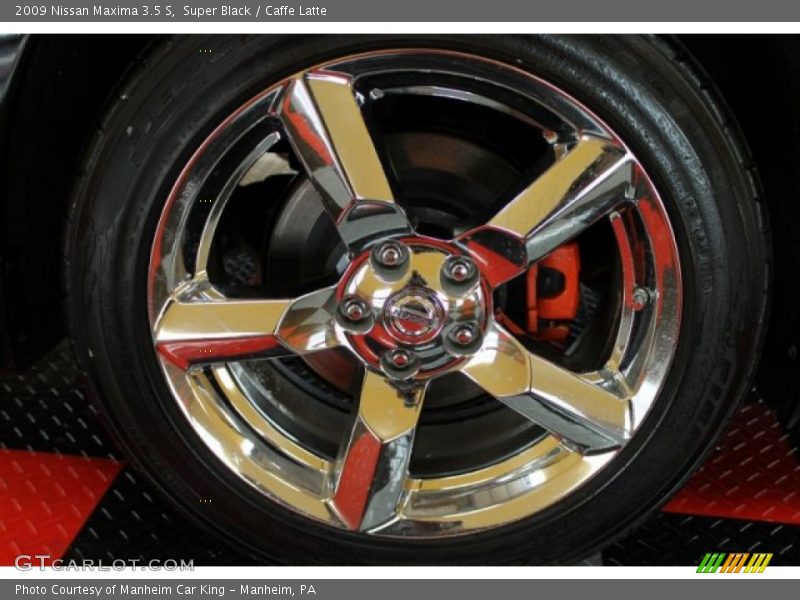 Super Black / Caffe Latte 2009 Nissan Maxima 3.5 S