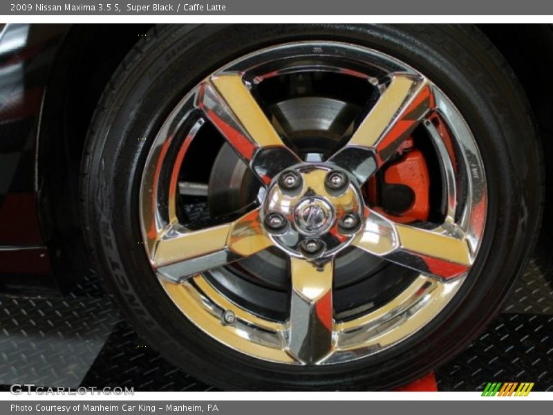 Super Black / Caffe Latte 2009 Nissan Maxima 3.5 S