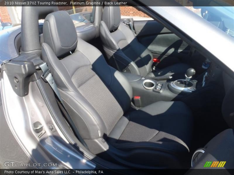  2010 370Z Touring Roadster Black Leather Interior