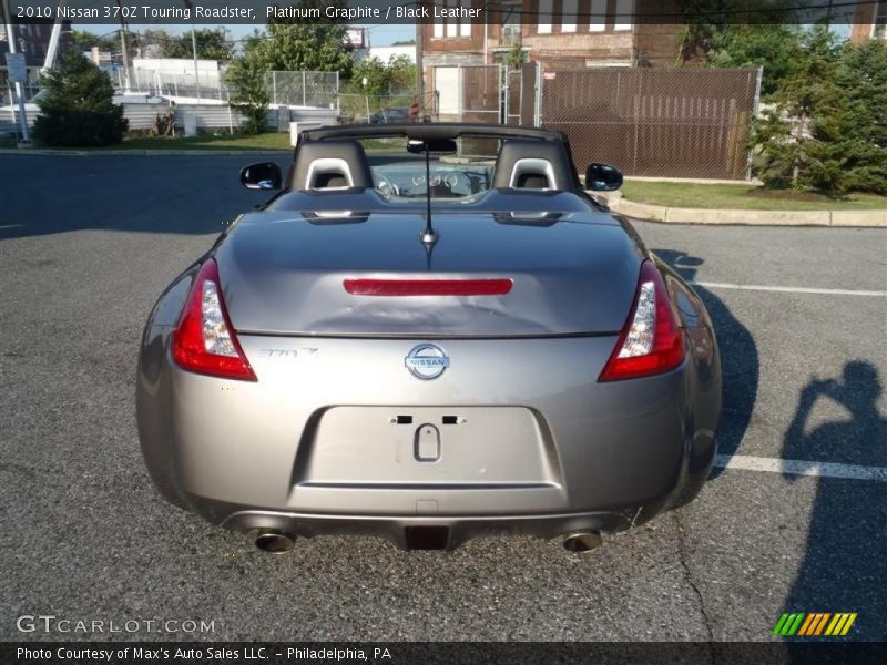 Platinum Graphite / Black Leather 2010 Nissan 370Z Touring Roadster