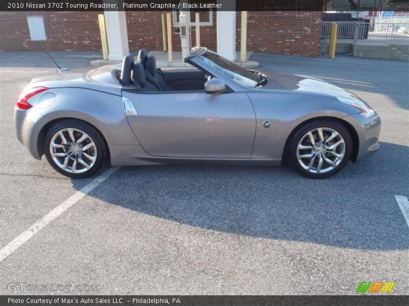 Platinum Graphite / Black Leather 2010 Nissan 370Z Touring Roadster