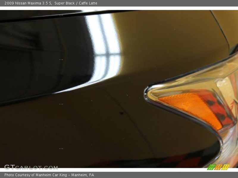 Super Black / Caffe Latte 2009 Nissan Maxima 3.5 S
