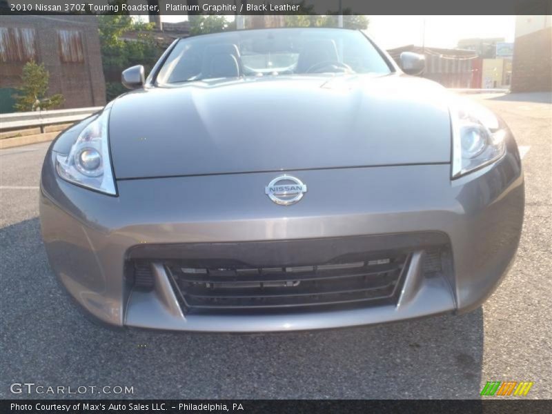 Platinum Graphite / Black Leather 2010 Nissan 370Z Touring Roadster