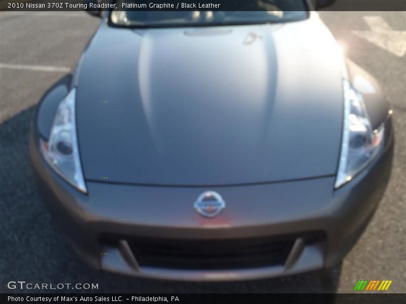 Platinum Graphite / Black Leather 2010 Nissan 370Z Touring Roadster