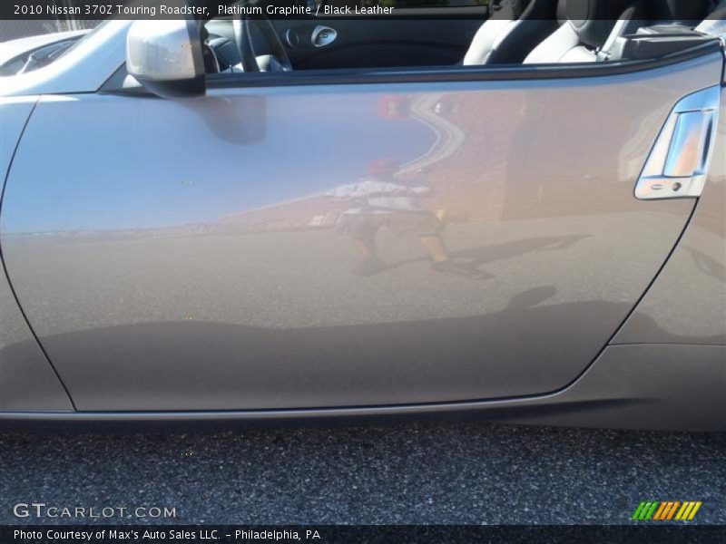 Platinum Graphite / Black Leather 2010 Nissan 370Z Touring Roadster