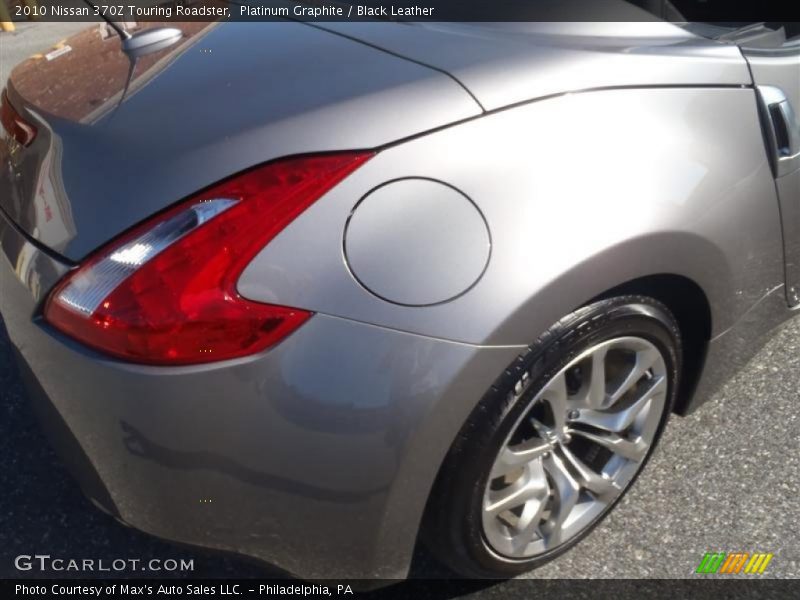 Platinum Graphite / Black Leather 2010 Nissan 370Z Touring Roadster