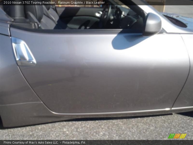 Platinum Graphite / Black Leather 2010 Nissan 370Z Touring Roadster