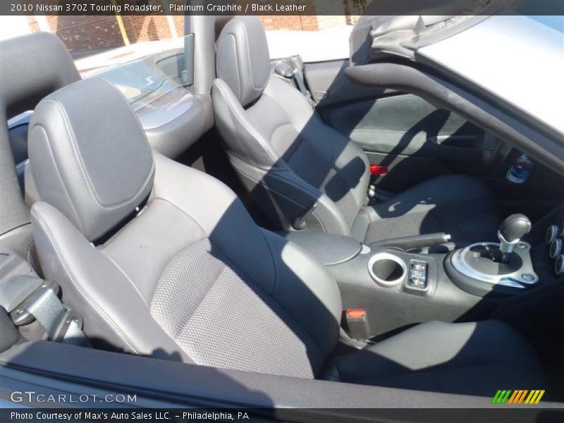  2010 370Z Touring Roadster Black Leather Interior