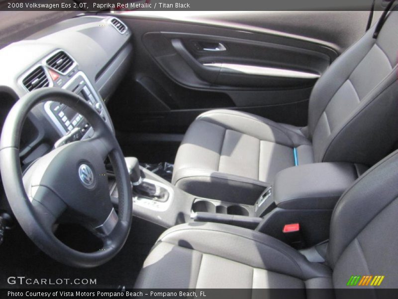 Paprika Red Metallic / Titan Black 2008 Volkswagen Eos 2.0T