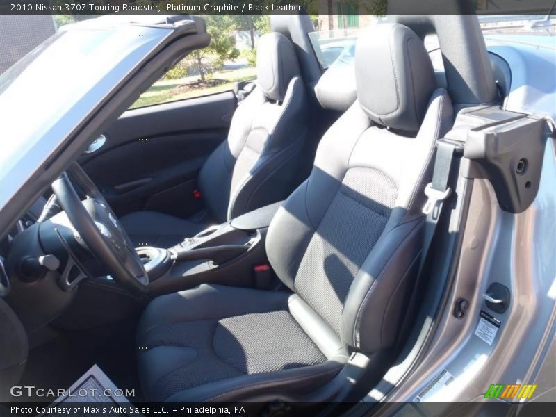 Platinum Graphite / Black Leather 2010 Nissan 370Z Touring Roadster