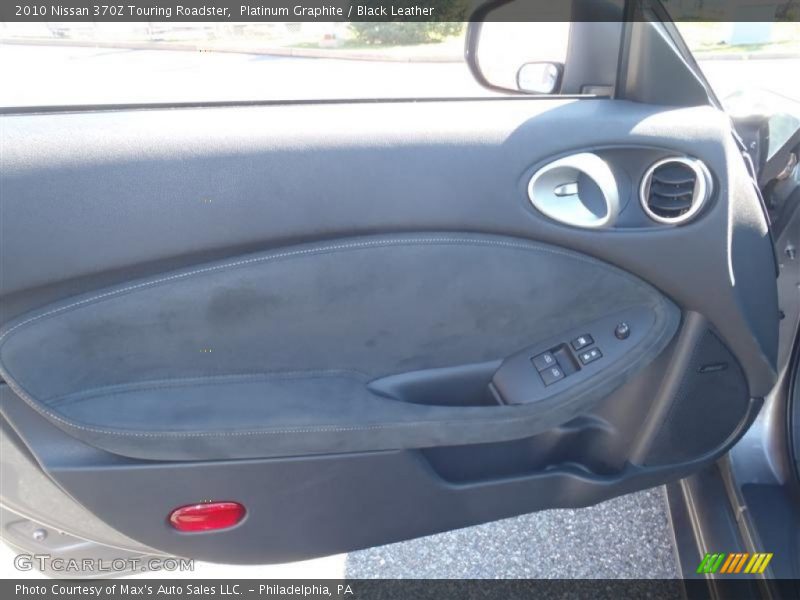 Platinum Graphite / Black Leather 2010 Nissan 370Z Touring Roadster