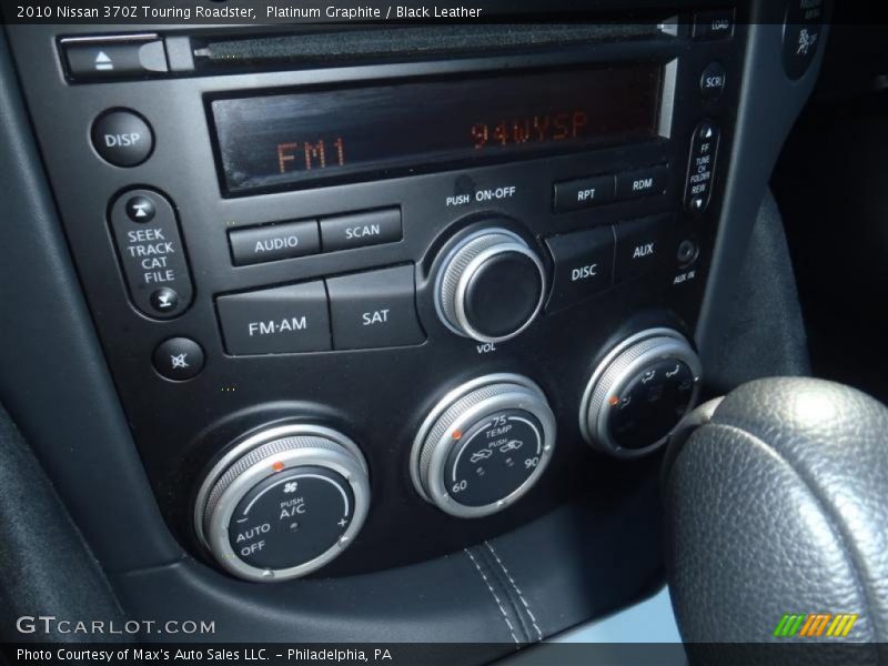 Platinum Graphite / Black Leather 2010 Nissan 370Z Touring Roadster