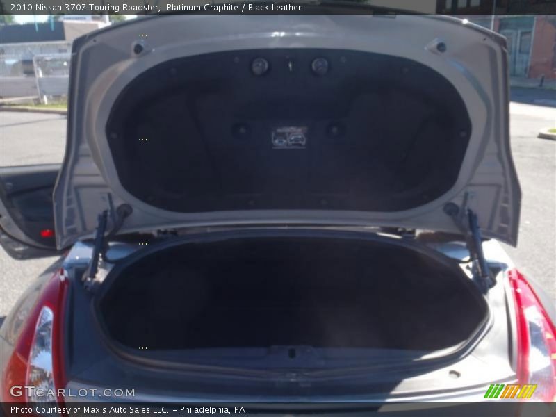 Platinum Graphite / Black Leather 2010 Nissan 370Z Touring Roadster