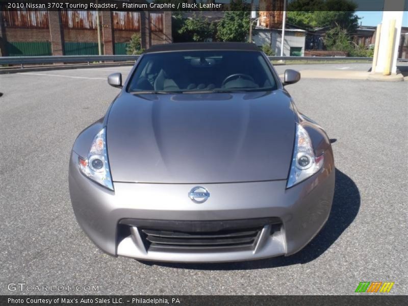 Platinum Graphite / Black Leather 2010 Nissan 370Z Touring Roadster