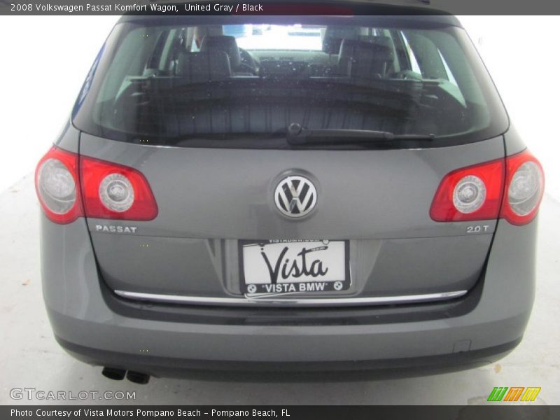 United Gray / Black 2008 Volkswagen Passat Komfort Wagon