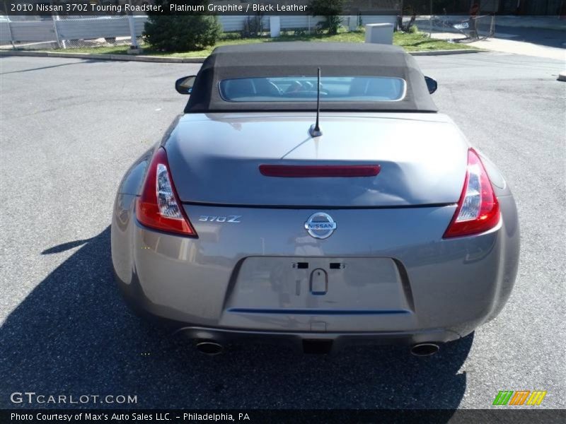 Platinum Graphite / Black Leather 2010 Nissan 370Z Touring Roadster
