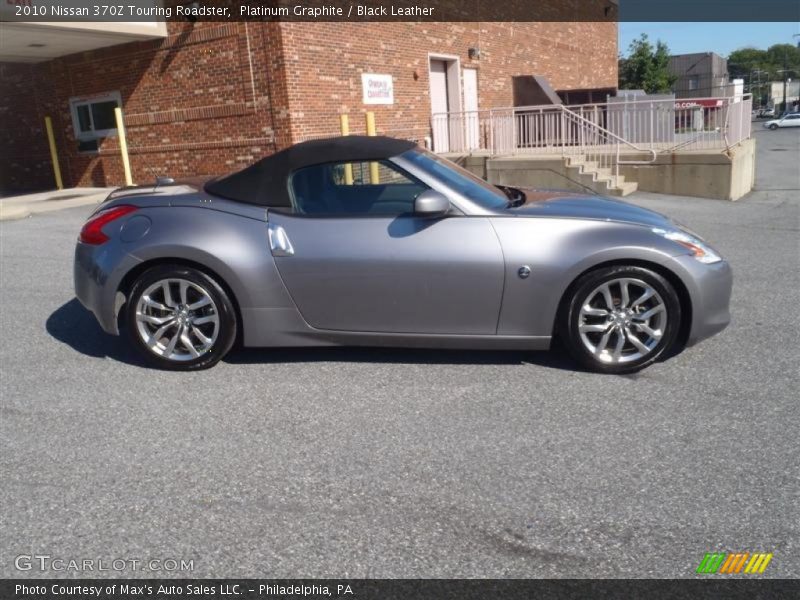 Platinum Graphite / Black Leather 2010 Nissan 370Z Touring Roadster