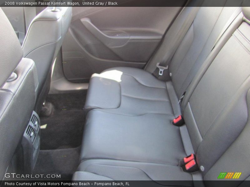 United Gray / Black 2008 Volkswagen Passat Komfort Wagon