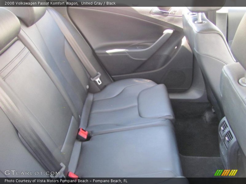 United Gray / Black 2008 Volkswagen Passat Komfort Wagon