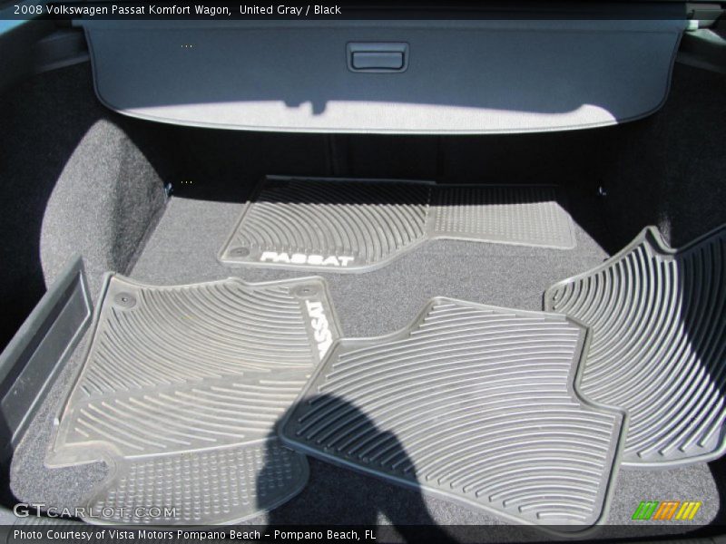 United Gray / Black 2008 Volkswagen Passat Komfort Wagon