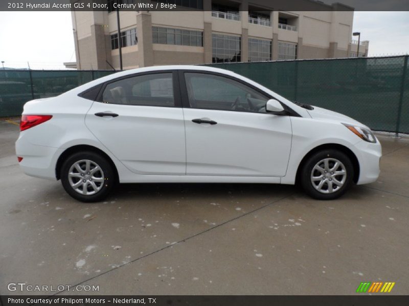  2012 Accent GLS 4 Door Century White