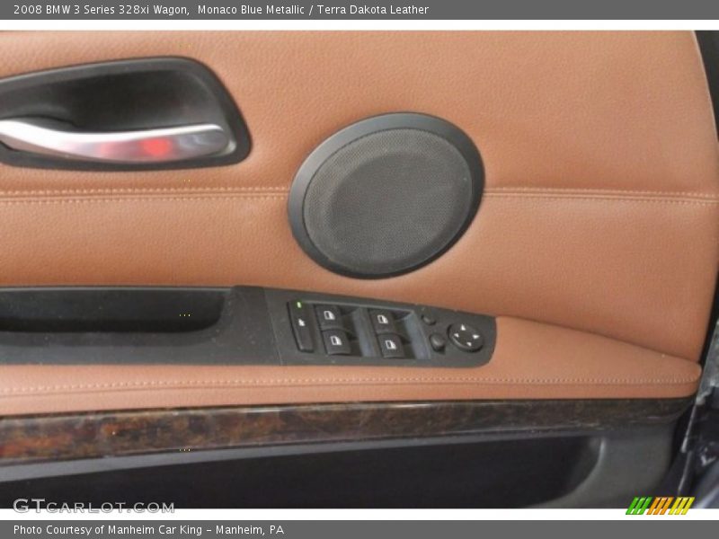 Monaco Blue Metallic / Terra Dakota Leather 2008 BMW 3 Series 328xi Wagon