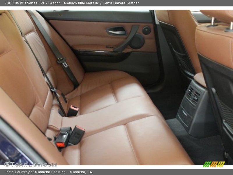 Monaco Blue Metallic / Terra Dakota Leather 2008 BMW 3 Series 328xi Wagon