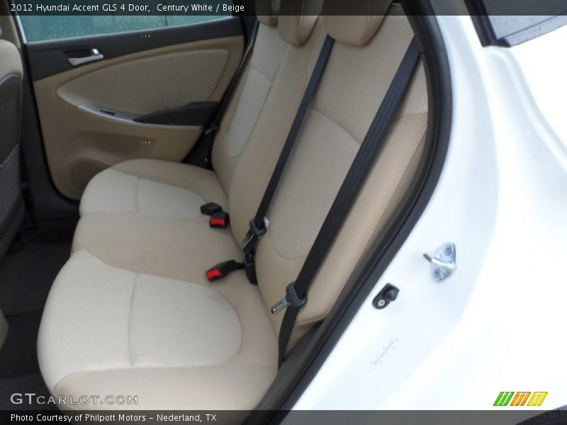  2012 Accent GLS 4 Door Beige Interior