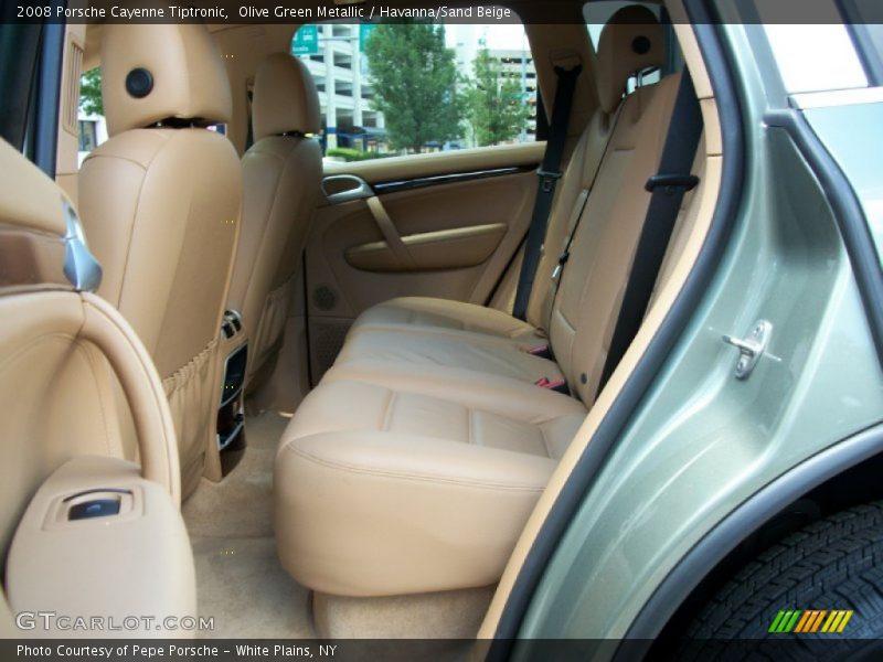 Olive Green Metallic / Havanna/Sand Beige 2008 Porsche Cayenne Tiptronic