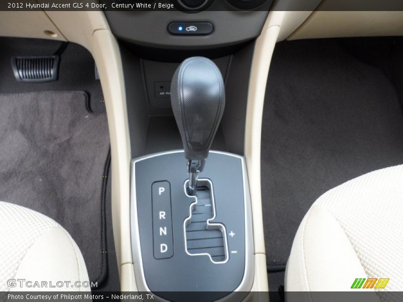  2012 Accent GLS 4 Door 6 Speed Shiftronic Automatic Shifter