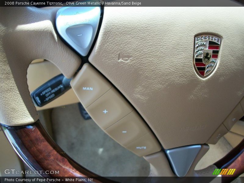 Olive Green Metallic / Havanna/Sand Beige 2008 Porsche Cayenne Tiptronic