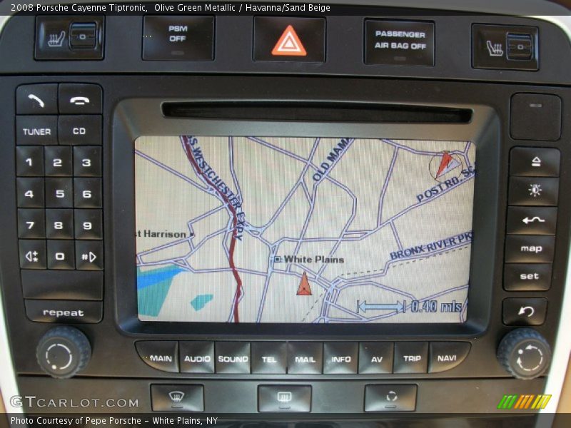 Olive Green Metallic / Havanna/Sand Beige 2008 Porsche Cayenne Tiptronic