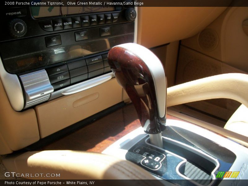 Olive Green Metallic / Havanna/Sand Beige 2008 Porsche Cayenne Tiptronic