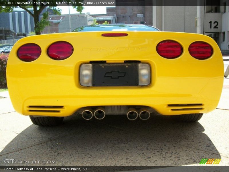  2003 Corvette Z06 Millenium Yellow