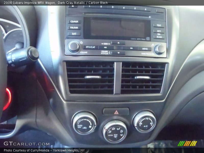 Dark Gray Metallic / Carbon Black 2008 Subaru Impreza WRX Wagon