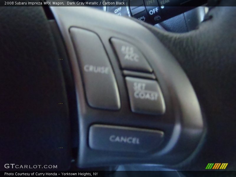 Dark Gray Metallic / Carbon Black 2008 Subaru Impreza WRX Wagon