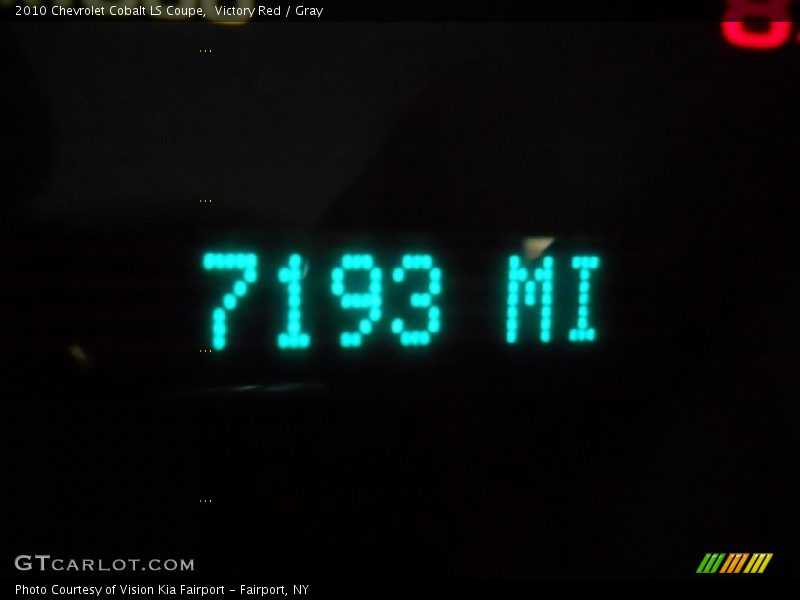 Victory Red / Gray 2010 Chevrolet Cobalt LS Coupe
