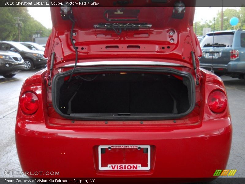 Victory Red / Gray 2010 Chevrolet Cobalt LS Coupe
