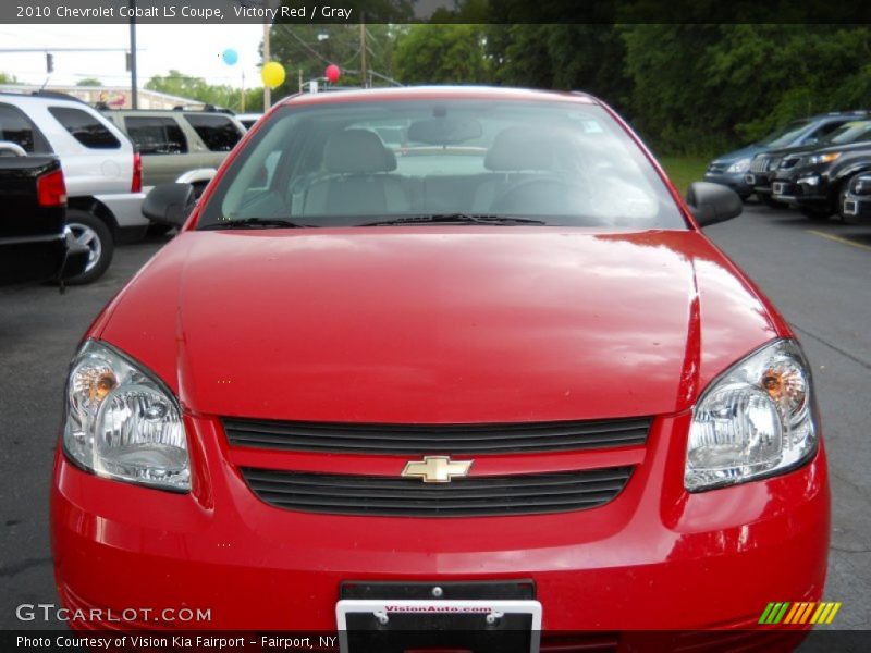 Victory Red / Gray 2010 Chevrolet Cobalt LS Coupe
