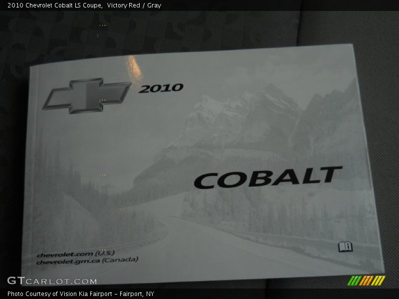 Books/Manuals of 2010 Cobalt LS Coupe