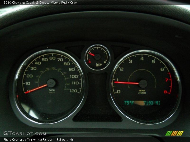  2010 Cobalt LS Coupe LS Coupe Gauges