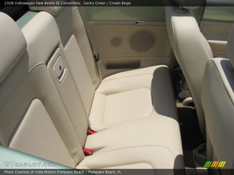 Gecko Green / Cream Beige 2008 Volkswagen New Beetle SE Convertible