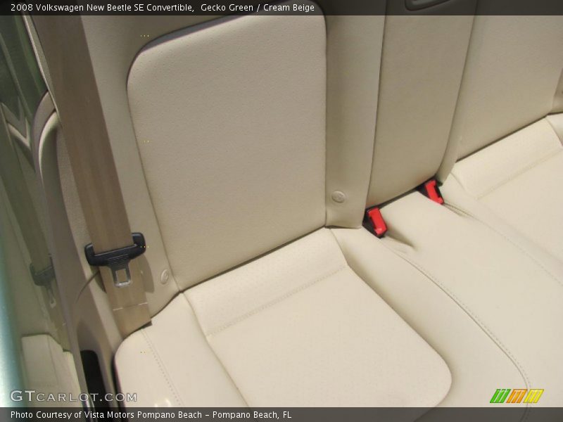 Gecko Green / Cream Beige 2008 Volkswagen New Beetle SE Convertible