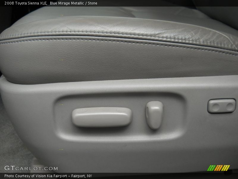 Blue Mirage Metallic / Stone 2008 Toyota Sienna XLE