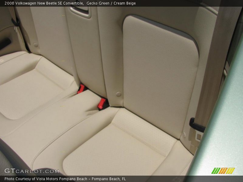 Gecko Green / Cream Beige 2008 Volkswagen New Beetle SE Convertible
