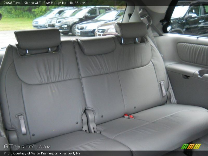 Blue Mirage Metallic / Stone 2008 Toyota Sienna XLE