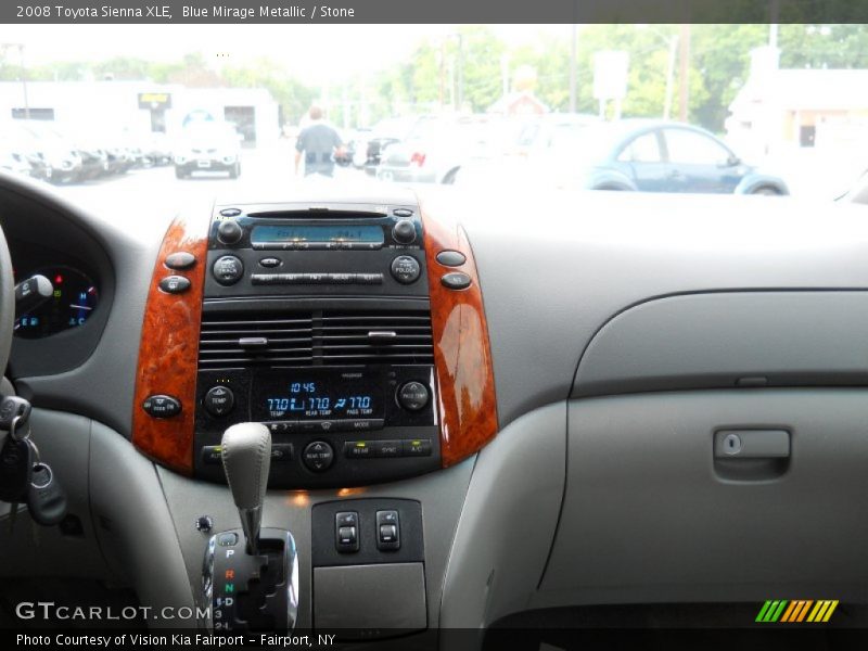 Blue Mirage Metallic / Stone 2008 Toyota Sienna XLE