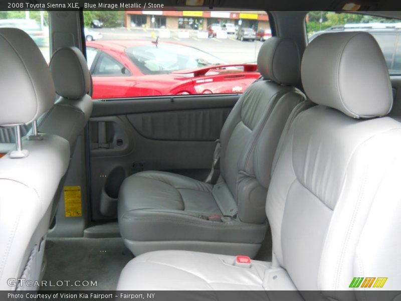 Blue Mirage Metallic / Stone 2008 Toyota Sienna XLE