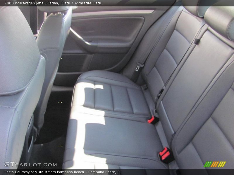 Black / Anthracite Black 2008 Volkswagen Jetta S Sedan