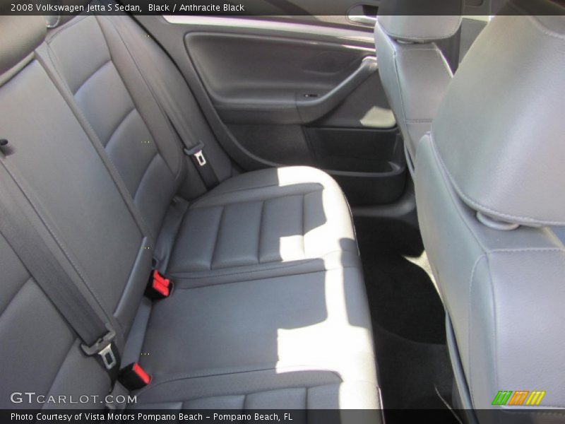 Black / Anthracite Black 2008 Volkswagen Jetta S Sedan